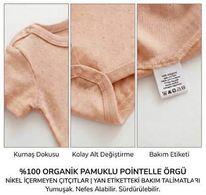 Caramell taba erkek bebek body ürün görseli
