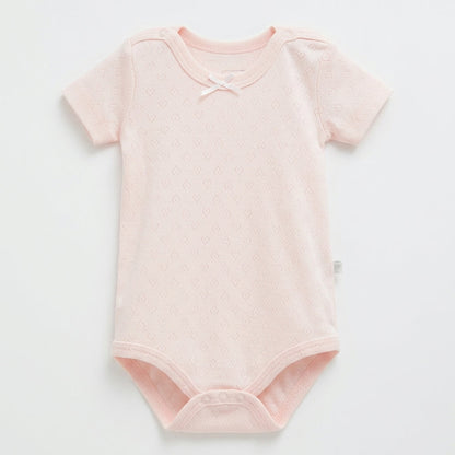 Caramell lila kız bebek body arkadan görünüm